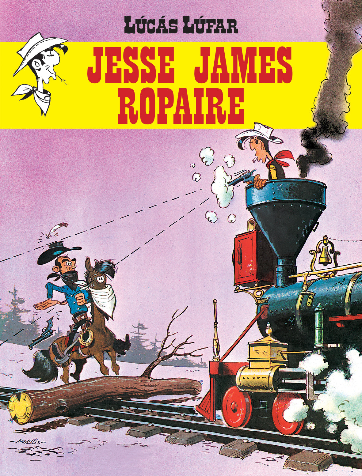 Lúcás Lúfar: Jesse James, Ropaire
